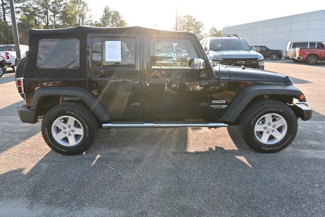 2018 Jeep Wrangler JK Unlimited Sport S