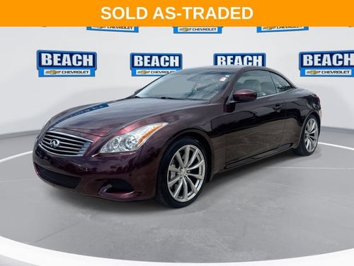 2010 INFINITI G37 Convertible Base