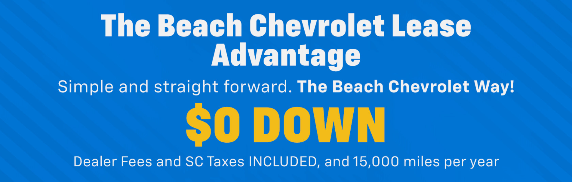 Chevy Lease Advantage
