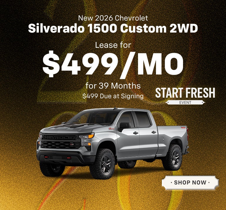 New 2026 Chevrolet Silverado 1500 Custom 2WD