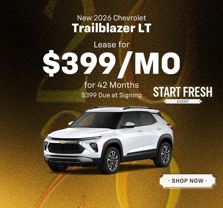 New 2026 Chevrolet Trailblazer LT